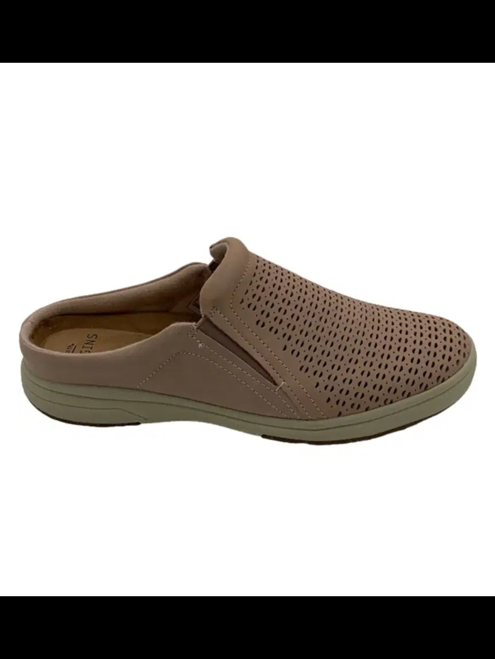 Earth Origins Emilia Mules Women’s 8.5 Dusty Rose Slip-On Clogs Casual Comfort